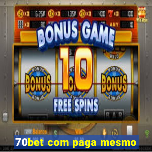 70bet com paga mesmo